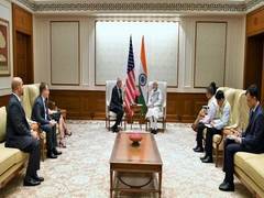 
      
      PM Modi meets New Jersey Guv, assures cooperation with Indian...
      
      