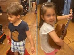
      
      KJO's munchkin Yash hides inside closet, Roohi plays guitar...
      
      
