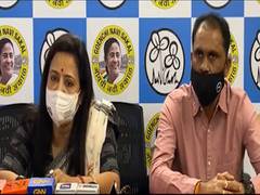
      
      Mahua Moitra condemns 'unlawful arrest' of TMC's Sandeep...
      
      