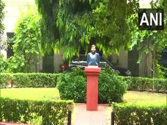 
      
      Month after eviction letter, bust of Ram Vilas Paswan...
      
      