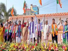 
      
      Indigenous rights activist Patal Kanya Jamatia joins BJP,...
      
      