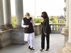 
      
      Tete-a-tete between PM Modi, Kamala Harris before...
      
      