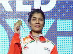 
      
      Boxer Nikhat Zareen's family hails state govt for cash prize
      
      