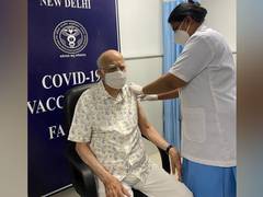 
      
      LK Advani takes second dose of COVID-19 vaccine
      
      