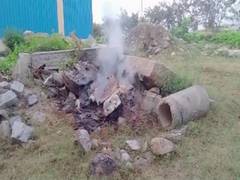 
      
      Andhra Pradesh: Chariot allegedly set ablaze by unidentified...
      
      