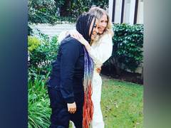 
      
      Raven-Symone marries Miranda Maday in a backyard ceremony
      
      