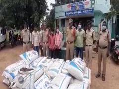 
      
      Andhra Police arrest 2 Uttar Pradesh men with Rs 20 lakh ganja
      
      