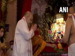
      
      Janmashtmi: Amit Shah performs Jalabhishek at ISKCON temple...
      
      