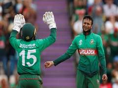 
      
      CWC'19: Shakib keeps Bangladesh's semis hopes alive, Tigers...
      
      