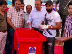 
      
      Shami backs PM Modi's move to ban single-use plastic
      
      