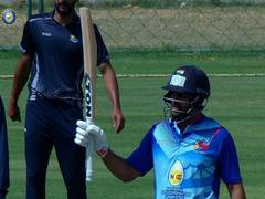 
      
      Vijay Hazare Trophy: Shardul hits 92 off 57 balls as Mumbai...
      
      
