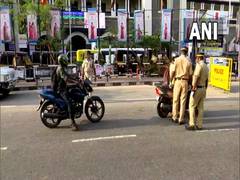 
      
      COVID-19: Police patrolling underway in Kerala's capital in...
      
      