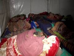 
    Delhi cold wave: Homeless people flock to night shelters
    
