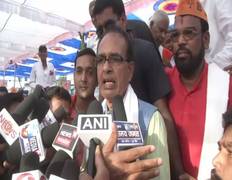 
      
      Denied permission to land chopper, Shivraj Singh Chouhan...
      
      