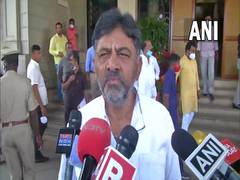 
      
      Karnataka: Shivakumar demands Eshwarappa's resignation, to...
      
      
