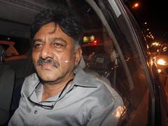 
      
      D K Shivakumar presented before Delhi court on expiry of his...
      
      