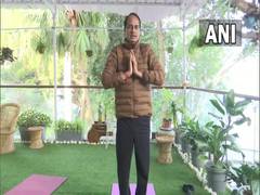
      
      MP CM Shivraj Singh Chouhan performs Surya Namaskar on...
      
      