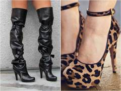 
    From animal prints to thigh-highs, the boldest shoes on LFW runway!
    