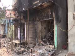 
      
      Shops vandalised, looted in Shiv Vihar during violence in Delhi 
      
      