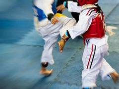 
      
      Martial art display held on snow in J-K's Pahalgam
      
      