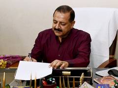 
      
      Jitender Singh chairs high level meet, takes stock of ongoing...
      
      