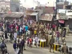 
      
      Sitapur: Police resorts to lathi-charge to disperse protesters
      
      