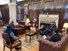 
      
      Film industry delegation meets Finance Minister Nirmala...
      
      