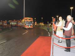 
      
      Amit Shah flags off 'Go-Go Tourist Buses' in Port Blair
      
      