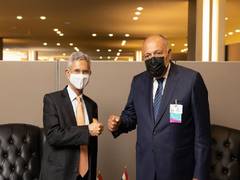 
      
      Jaishankar discusses Afghanistan situation with Egyptian...
      
      