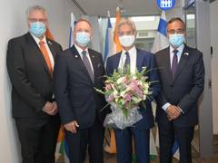 
      
      Jaishankar arrives in Israel on three-day visit to further...
      
      