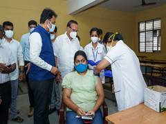 
      
      Sadananda Gowda launches free vaccination drive for students...
      
      