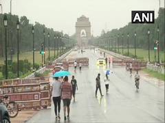 
      
      Delhi receives light rainfall 
      
      