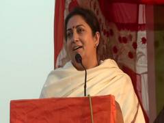 
      
      Ahead of Delhi polls, Smriti Irani seeks suggestions from...
      
      