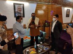 
      
      Union MoS Rajeev Chandrasekhar inaugurates hospital in J-K's...
      
      