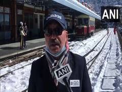 
      
      Shimla: Tourists rush for train rides to experience snow-clad...
      
      