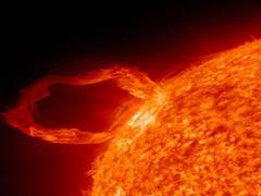 
      
      Study offers explanation for unusual motions in solar flares
      
      