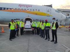 
      
      SpiceJet carries India's first consignment of Covid vaccine...
      
      