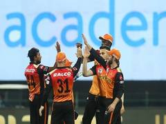 
      
      IPL 13: Holder, Natarajan star as SRH restrict RCB to 131/7...
      
      