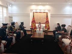 
      
      IAF Chief meets PM Mahinda Rajapaksa during 2-day goodwill...
      
      
