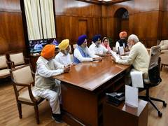 
      
      SGPC, SAD top brass meet PM Modi to apprise him about...
      
      