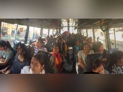 
      
      AP, Telangana students leaving NIT Srinagar campus, returning home
      
      
