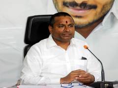 
      
      Naidu trying to divert attention from land scam: AP Minister...
      
      