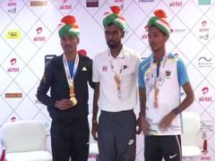 
      
      Delhi Half Marathon: Srinu Bugatha wins gold in Indian elite...
      
      