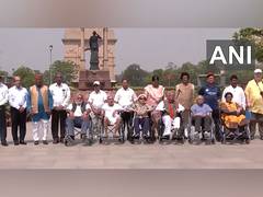 
      
      Padma awardees pay homage at National War Memorial in Delhi
      
      