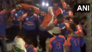 
      
      Joy, thrill, emotions mark Team India’s victory parade in Mumbai
      
      