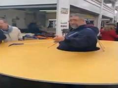 
    Italian man uses social-distancing doughnut to keep coronavirus at bay
    