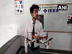 
      
      Moradabad students invent 'sandal-drone' security system for...
      
      