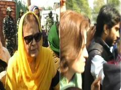 
      
      J-K: Farooq Abdullah's sister, daughter released on bail
      
      