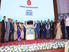 
      
      Supriya Lifescience makes stock market debut at 55 per cent...
      
      