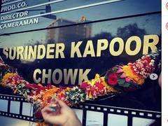 
      
      'Surinder Kapoor Chowk' inaugurated in Mumbai in honour of...
      
      